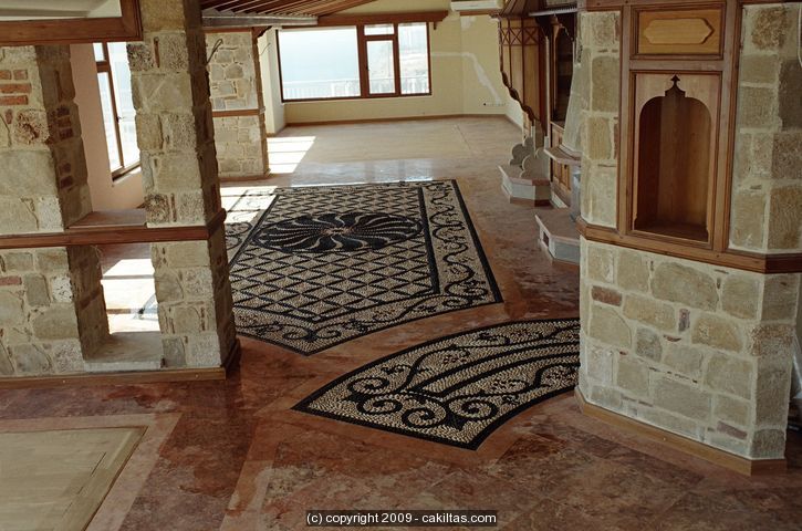 Ahmet Aras Konutları Lara / ANTALYA Çakıltaş ÇAKIL MOZAİK, Podima